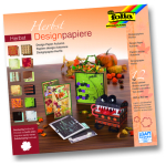 FOLIA PAPER FOR DESIGN AUTUMN 30.5/30.5 CM 12 L. ASSORTED