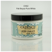 CADENCE ACRYLIC PAINT VERY CHALKY 150 ML - PURE WHITE CH-02