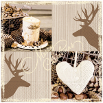 CREATIV DECOUPAGE NAPKINS 3 LAYERS - NATURAL CHRISTMAS