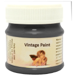 DAILY ART VINTAGE PAINT 50 ML - CHARCOAL BLACK