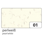 FOLIA EMBOSSING CARDBOARD 50/70 220 G WHITE ORNAMENT