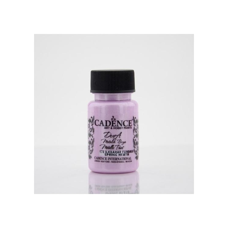 CADENCE ACRYLIC PAINT METALLIC DORA 50 ML. - SPRING HEATH 178 - Image 1