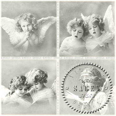 080026-110987 SAGEN VINTAGE DECOUPAGE NAPKINS 33/33 CM - 80026 - Image 1