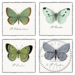 SAGEN VINTAGE DECOUPAGE NAPKINS 33/33 CM - 80056