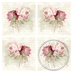 SAGEN VINTAGE DECOUPAGE NAPKINS 33/33 CM - 80073