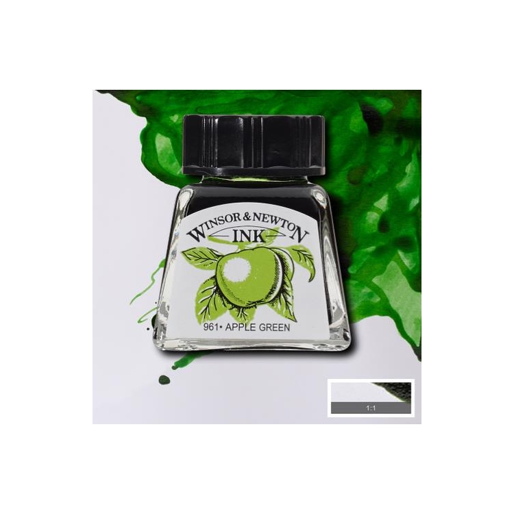 100511-146920 W&N CALLIGRAPHY SHOWER 14 ML - GREEN 1005011 - Image 1