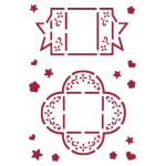STAMPERIA UNIVERSAL REUSABLE TEMPLATE KSG104