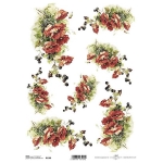 ITD COLLECTION DECOUPAGE RICE PAPER A4 - R1100