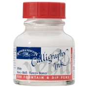 W&N CALLIGRAPHY INK 30 ML - WHITE