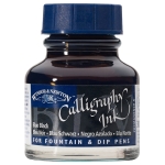 W&N CALLIGRAPHY INK 30 ML - BLUE BLACK