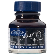 W&N CALLIGRAPHY INK 30 ML - BLUE BLACK