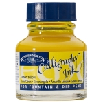 W&N CALLIGRAPHY INK 30 ML - LEMON YELLOW