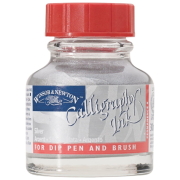 W&N CALLIGRAPHY INK 30 ML - SILVER 1110617