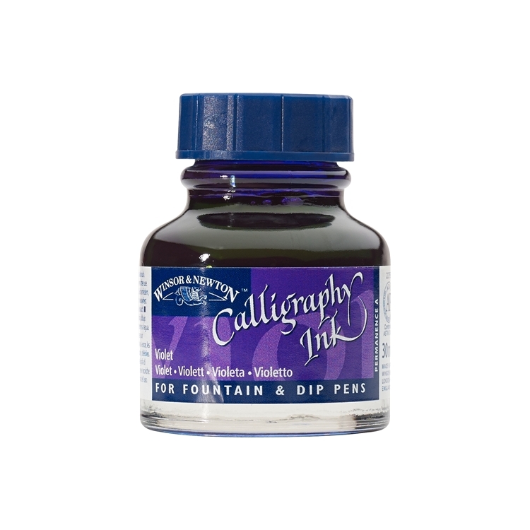 111688-92143 W&N CALLIGRAPHY SHOWER 30 ML - VIOLET - Image 1