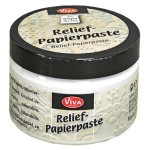 VIVA DÉCOR STRUCTURAL PAPER PASTE 150 ML. - WHITE ANTIQUE