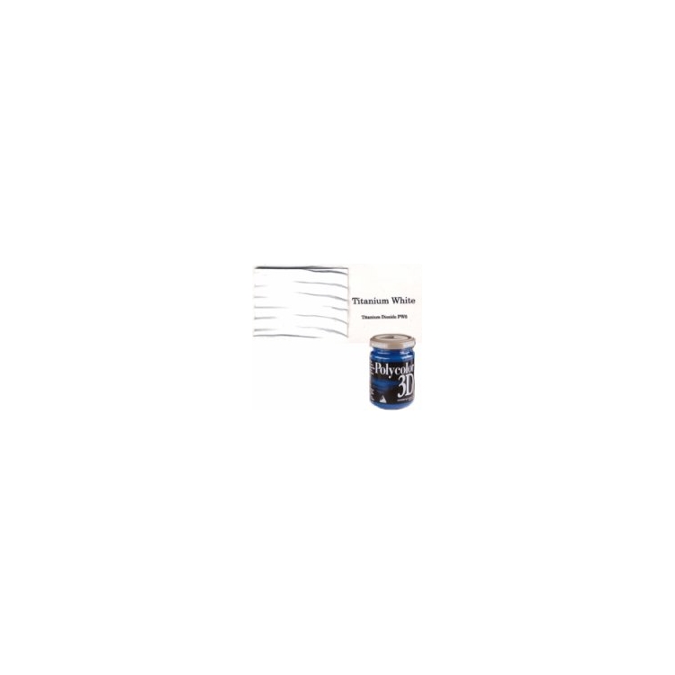 120018-81388 MAIMERI ACRYLIC PAINT 3D 140 ML. - TITANIUM WHITE - Image 1