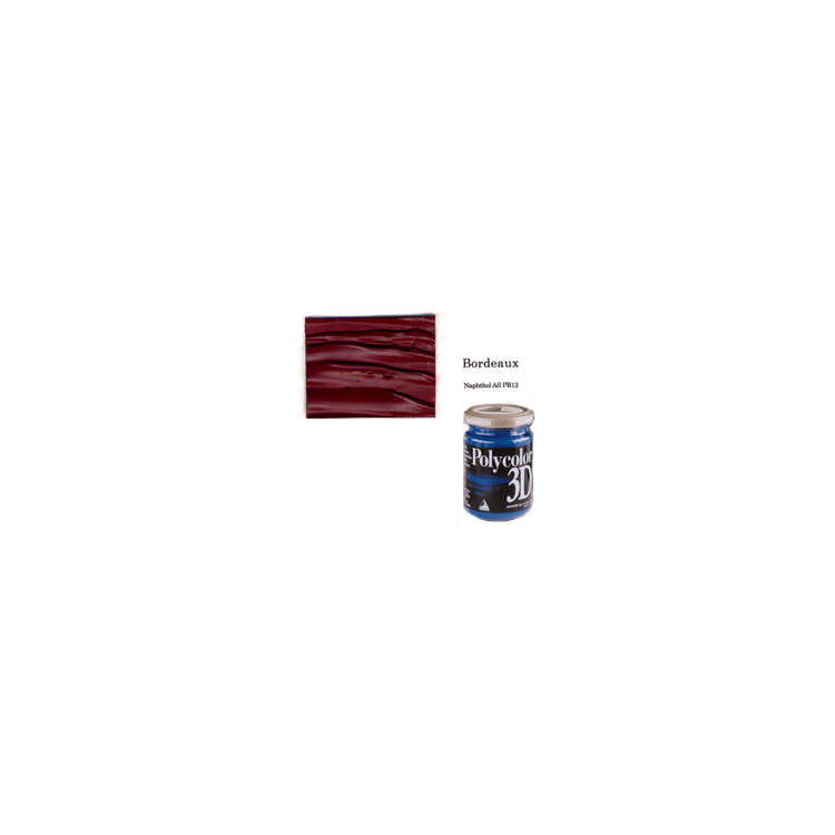 120165-81396 MAIMERI ACRYLIC PAINT 3D 140 ML. -BORDEAUX - Image 1