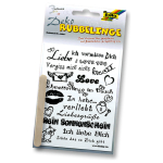 FOLIA DECORATION TEMPLATE 3 SHEETS 10.5/14 LOVE