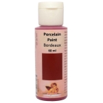DAILY ART PORCELAIN PAINT 60 ML. -BORDEAUX