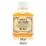 CADENCE SOLVENT YACHT VARNISH 100 ML. -CHECKMATE