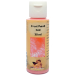 DAILY ART ACRYLIC PAINT WITH FROST EFFECT 30 ML - RED