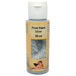 DAILY ART ACRYLIC PAINT WITH FROST EFFECT 30 ML - SILVER