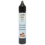 DAILY ART LIQUID WAX FOR DECORATION 25 ML. -BLACK