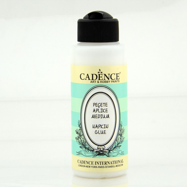 129284 CADENCE DECOUPAGE NAPKIN GLUE 120 ML. - Image 1