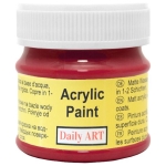 DAILY ART ACRYLIC PAINT MATTE 50 ML - DARK RED
