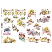 ITD COLLECTION DECOUPAGE RICE PAPER A4 - R1344