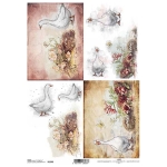 ITD COLLECTION DECOUPAGE RICE PAPER A4 - R1348