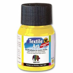142208-80888 NERCHAU TEXTILE DYE 59 ML. - YELLOW MEDIUM - Image 1