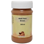 DAILY ART ACRYLIC PAINT MATTE 100ML - BROWN