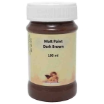 DAILY ART ACRYLIC PAINT MATTE 100 ML - DARK BROWN