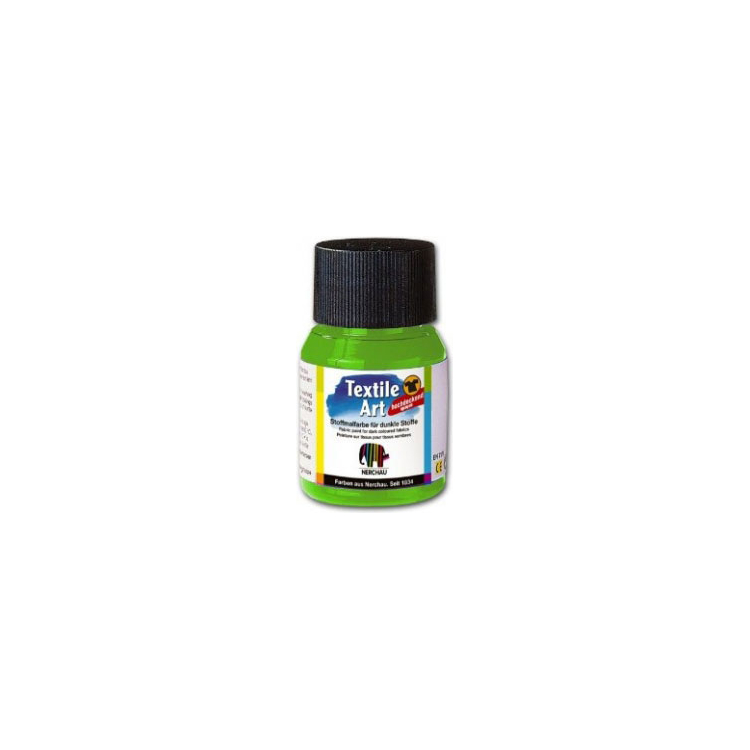 144512-80929 NERCHAU TEXTILE DYE 59 ML. - GREEN LIGHT DARK BASE - Image 1
