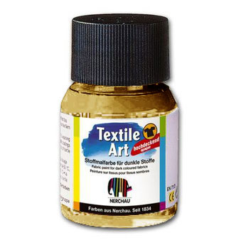 144802-80934 NERCHAU TEXTILE DYE 59 ML. - GOLDEN DARK BASE - Image 1