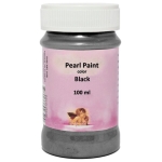 DAILY ART ACRYLIC PAINT PEARL 100 ML - BLACK