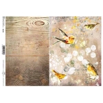 ITD COLLECTION DECOUPAGE RICE PAPER A4 - R1544