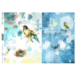 ITD COLLECTION DECOUPAGE RICE PAPER A4 - R1545