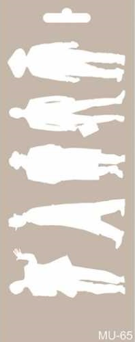 165065-141908 CADENCE UNIVERSAL TEMPLATE 10/25CM. - MU-65 - Image 1
