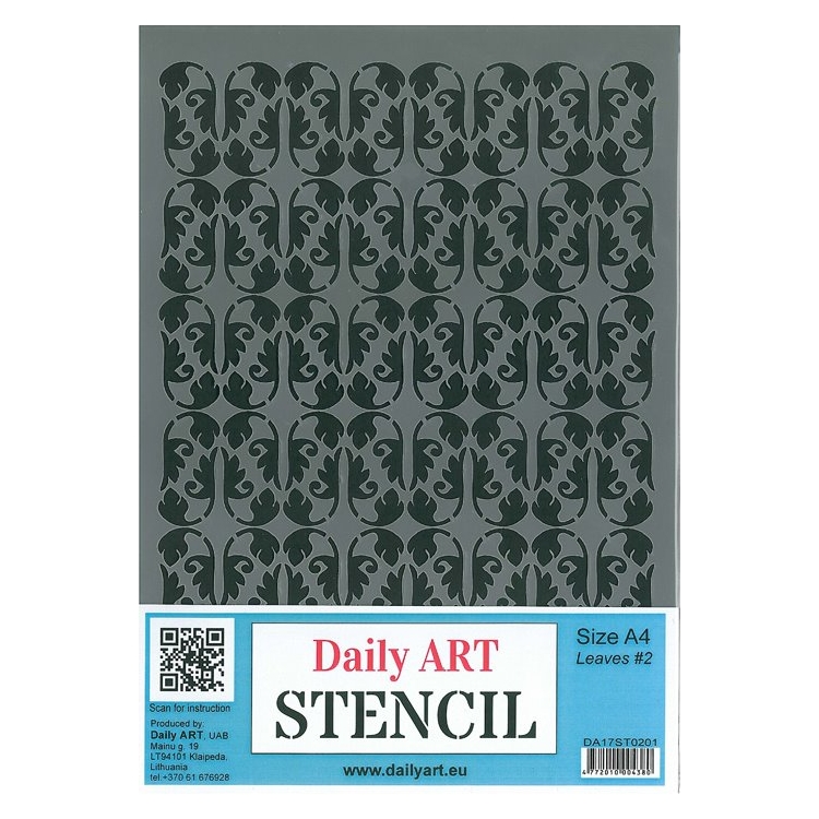 DAILY ART UNIVERSAL REUSABLE TEMPLATE A4 201 - Image 1