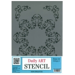 DAILY ART UNIVERSAL REUSABLE TEMPLATE A4 206