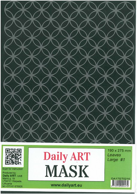 170210-127841 DAILY ART UNIVERSAL REUSABLE TEMPLATE 19/27.5 - Image 1