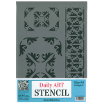 DAILY ART UNIVERSAL REUSABLE TEMPLATE A4 212