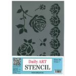 DAILY ART UNIVERSAL REUSABLE TEMPLATE A4 214