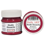 DAILY ART TEMPERA PAINT 50 ML. - BORDEAUX 17102130