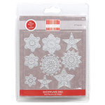 FIRST EDITION SNOWFLAKES CUTTING DIES - 187 X 17