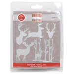 FIRST EDITION REINDEER THEMED CUTTING DIES - 194 X 17