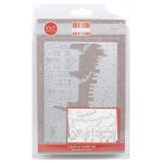 FIRST EDITION CRAFT A CARD CUTTING DIES - 205 X 17