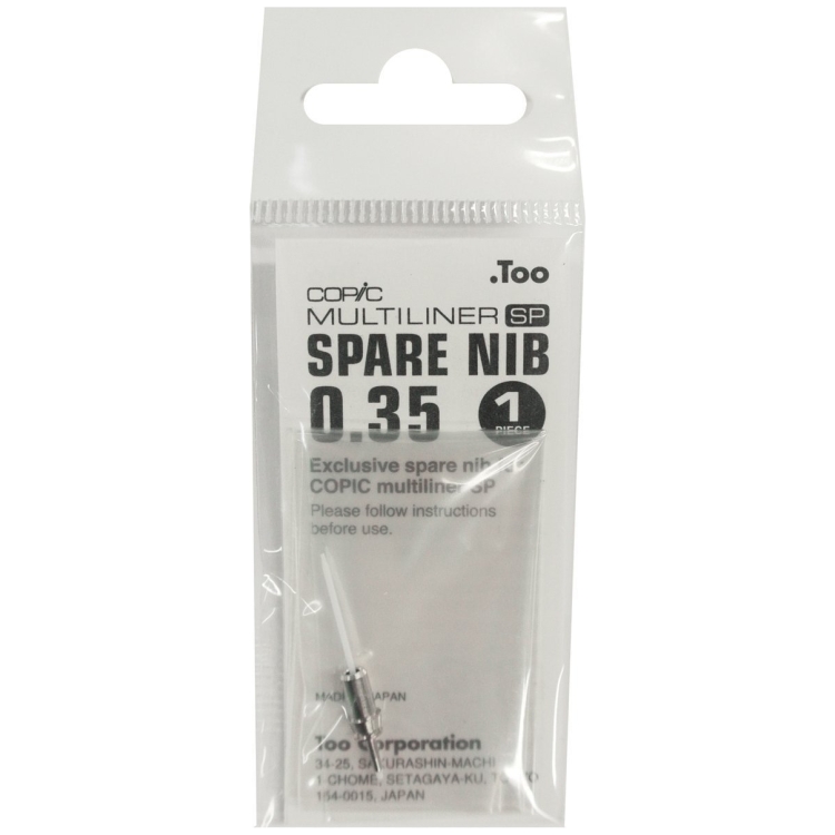 207126-84134 COPIC ACCESSORIES - MULTILINER NOZZLE 0.35 MM - Image 1